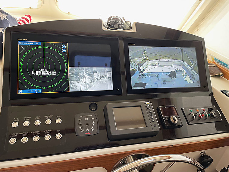 Electronics & Custom Dash Panels: a job by Evolution Marine Electronics