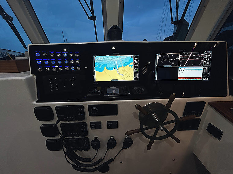 Electronics & Custom Dash Panels: a job by Evolution Marine Electronics