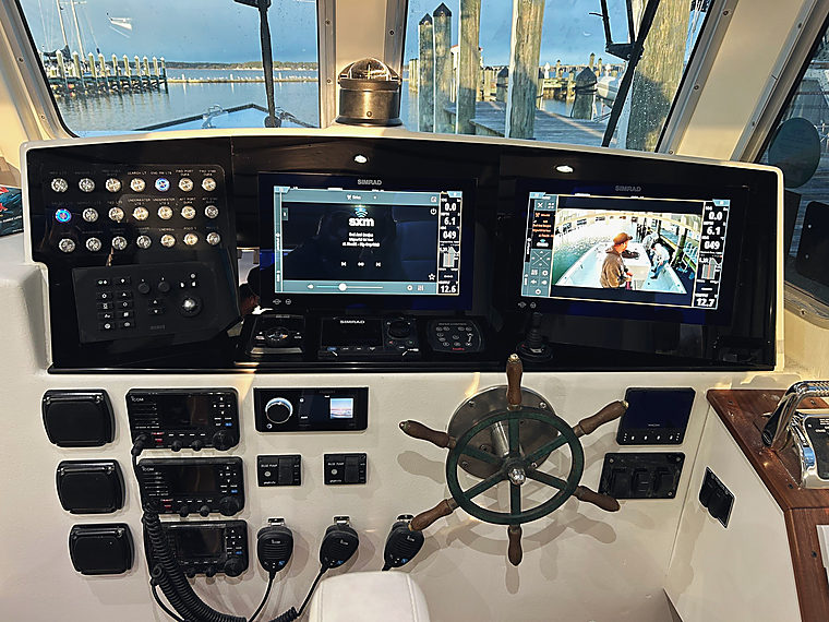 Electronics & Custom Dash Panels: a job by Evolution Marine Electronics