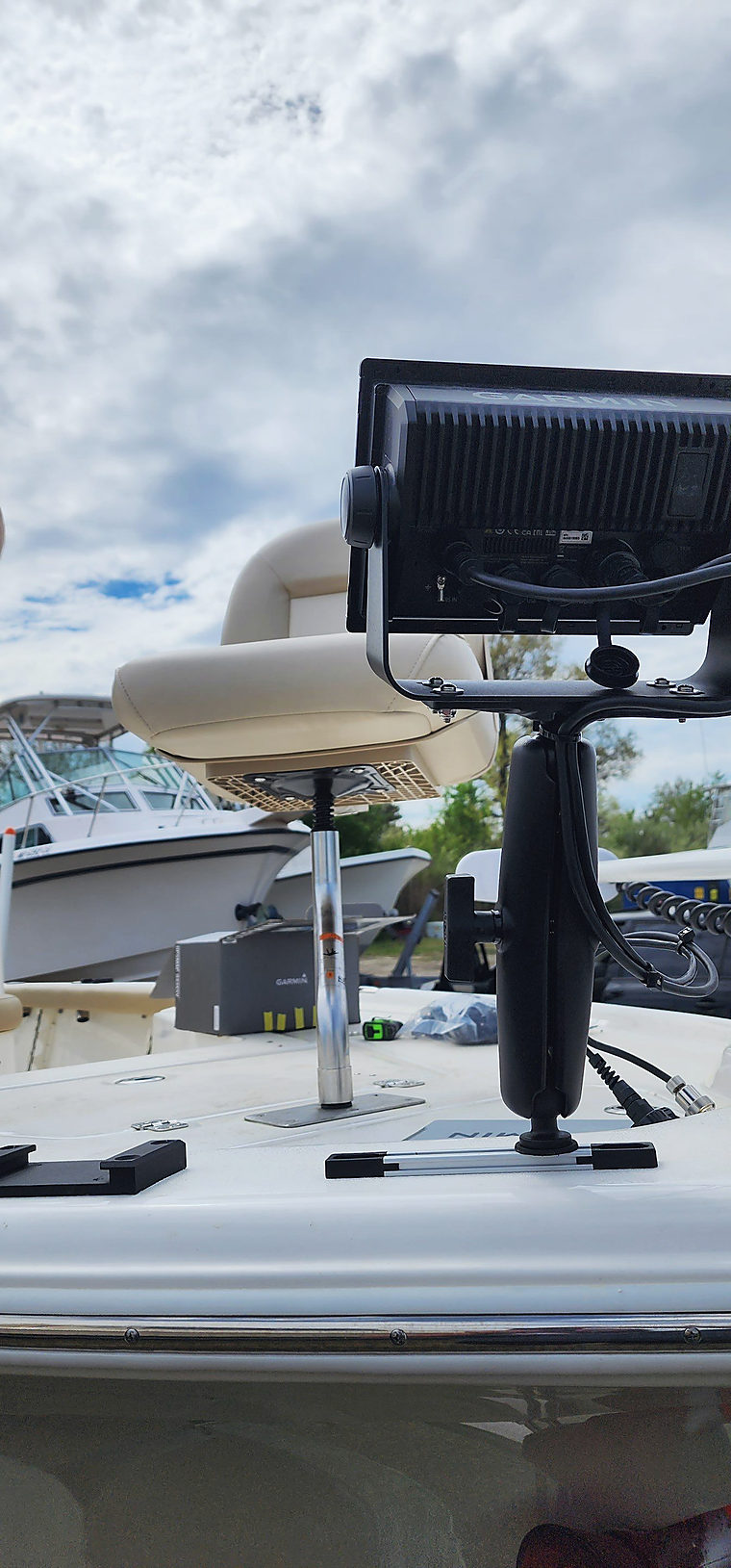 Electronics & Custom Dash Panels: a job by Evolution Marine Electronics