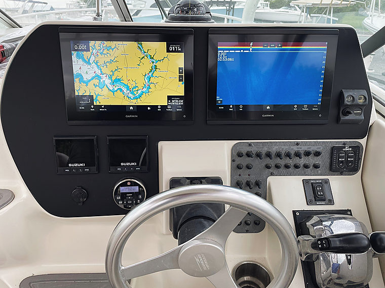 Electronics & Custom Dash Panels: a job by Evolution Marine Electronics