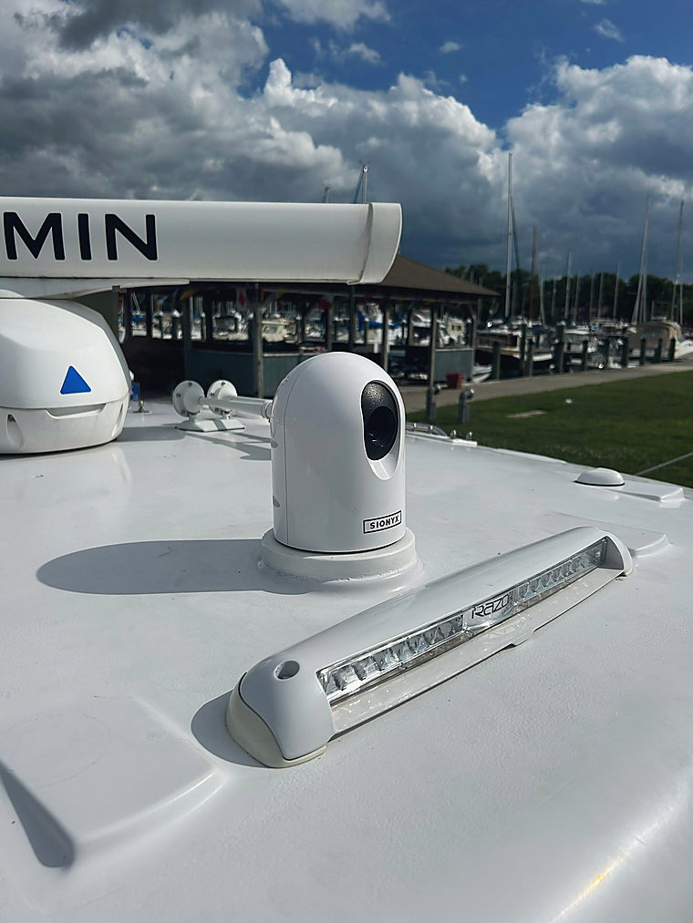 Night Vision Cameras: a job by Evolution Marine Electronics