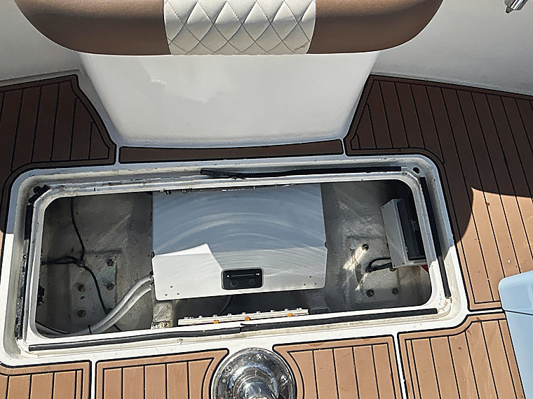 Stabilization: a job by Evolution Marine Electronics