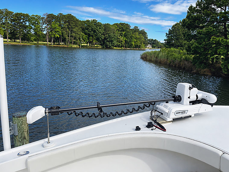 Trolling Motors: a job by Evolution Marine Electronics