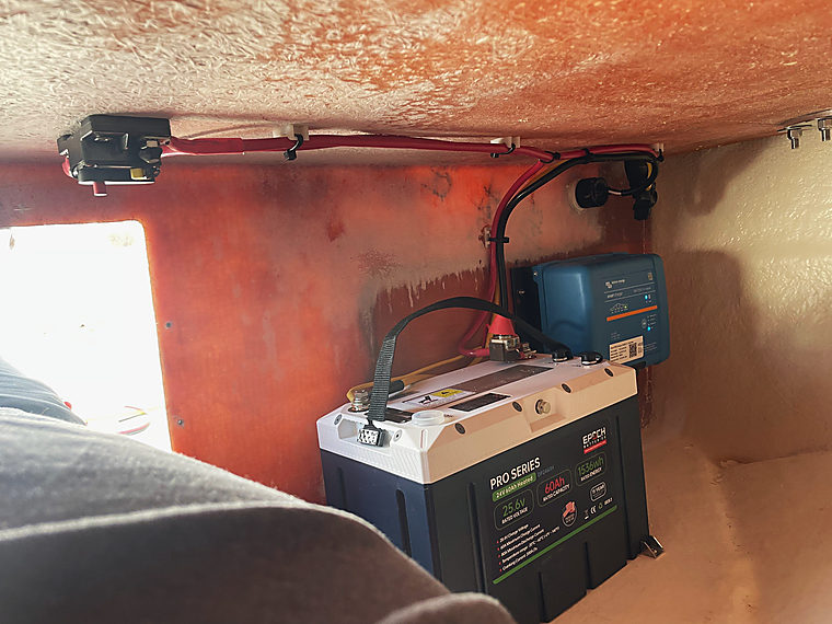 Wiring: a job by Evolution Marine Electronics